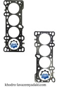 تصویر واشر سرسیلندر اورجینال ریو – موجود در دو نوع فلزی و کاغذی Cylinder Head Gasket for Kia Rio – Available in Metal and Paper Types