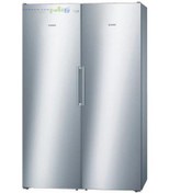 تصویر یخچال فریزر دوقلو بوش 20 فوت نقره ای مدل BOSCH KSV36VL30S Refrigerator 