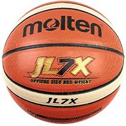 تصویر توپ بسکتبال سایز7 چرمی مولتن JL7X Molten JL7X Basketball ball