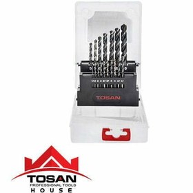 تصویر ست17 عددی مته HSS 