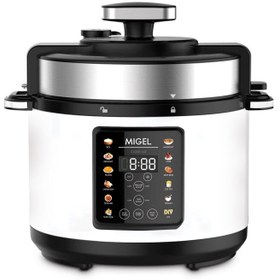 تصویر زودپز میگل GPC 600 ( وارداتی ) - سیلور MIGEL GPC 600 pressure cooker