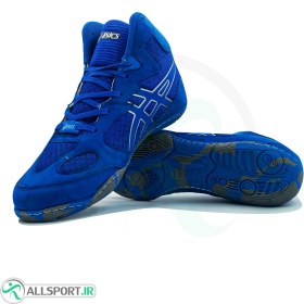 تصویر کفش کشتی اسیکس Asics Matfelex4 Blue 