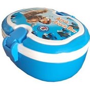 تصویر ظرف غذا 4 تکه کودک آریا مدل کد 6022 طرح سنجاب 