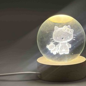 تصویر گوی دکوری کیتی قطر ۶ 