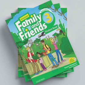 تصویر کتاب امریکن فمیلی اند فرندز 3 ویرایش دوم سایز بزرگ (رحلی) | American Family and Friends 3 2nd Edition Family and Friends 3