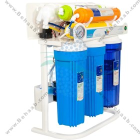 تصویر دستگاه تصفیه آب تکومن 7 مرحله - مونتاژ ایران Tecomen 7Stage RO Water Purification System