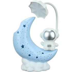 تصویر چراغ مطالعه فانتزی طرح فضایی HQ88-6B HQ88-6B LED TABLE LAMP DESIGN FANTASY READING LIGHT