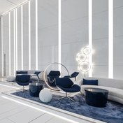 تصویر چراغ خطی توکار بدون لبه 32وات عرض 9cm برند اکووات (32W/m) 