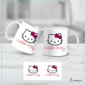 تصویر ماگ hello kitty 