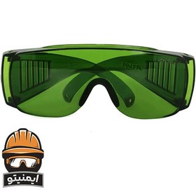 تصویر عینک ایمنی آروا مدل 8142 Arva safety glasses model 8142