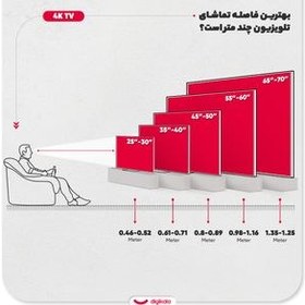 تصویر تلویزیون دوو مدل DSL-55MS3500UI سایز ۵۵ اینچ کیفیت ۴K ال ای دی هوشمند 