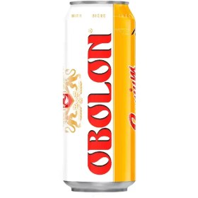 تصویر ماءالشعیر اوبولون طعم لیمو 500 میلی لیتر باکس 24 عددی obolon non alcoholic beer Lemon 500 ml