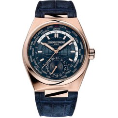 تصویر ساعت مچی مردانه فردریک کنستانت مدل FC718BL4NH9 با بند چرم 