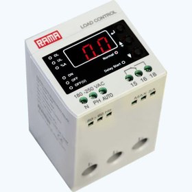 تصویر کنترل بار 1- 20 آمپر راما اسپادانا DIGITAL LOAD MONITORING RELAY 15A