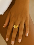 تصویر انگشتر زنانه مدل پروانه کد ۳۳۳۱۰۲۴ 