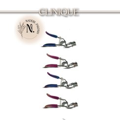 تصویر فرمژه استیل حرفه ای دسته سنگی فانتزی کلینیک مدل CE854 اصل آلمان Clinic eyelash curler model CE854