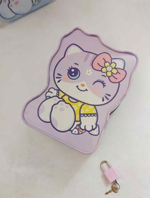 تصویر قلک فلزی وارداتی پیشی 