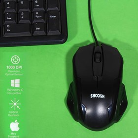 تصویر موس سیمی شوش SHOOSH M25 SHOOSH M25 wired mouse