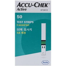 تصویر نوار تست قند خون اکیو چک اکتیو | Accu Chek Active 