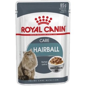 تصویر غذای پوچ گربه هیربال رویال کنین (Royal Canin Cat Hairball Wet Pouch) وزن 85گرم 