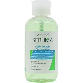 تصویر میسلار واتر سه کاره سبو میسل آردن سبوما حجم 500 میلی لیتر Ardene Sebuma Sebu Micelle Micellar Water 500ml