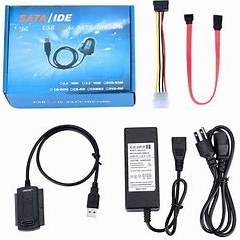 تصویر مبدل SATA/IDE به USB 2.0 