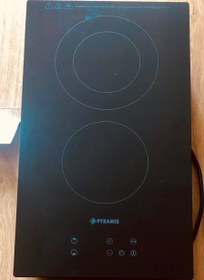 تصویر اجاق برقی دوشعله پیرامیس PYRAMIS CERAMIC HOB