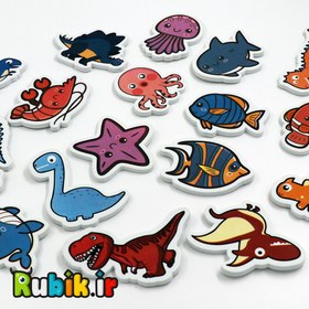 تصویر فوم حمام 18 تکه 