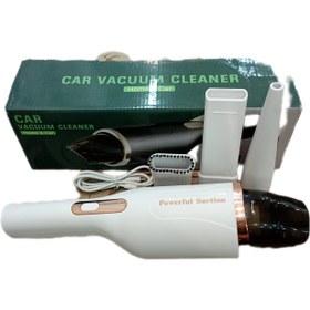 تصویر جارو شارژی و دمنده پرقدرت Car Vacuum cleaner