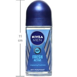 تصویر رول ضد تعریق مردانه نیوآ فرش اکتیو ا Nivea Fresh Active For Men Roll On Deodorant Nivea Fresh Active For Men Roll On Deodorant
