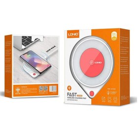 تصویر شارژر بی‌سیم 10 وات و چراغ‌خواب الدنیو LDNIO wireless charger with LED Lamp AW001 