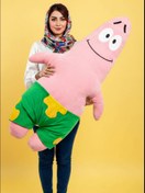 تصویر بالش فانتزی عروسکی بغلی پاتریک 140×85 