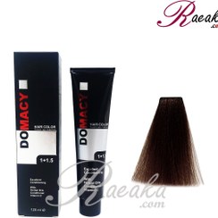تصویر رنگ مو سری دودی حاوی روغن های گیاهی 120میل ا Domacy Hair Color Cendre 120ml Domacy Hair Color Cendre 120ml