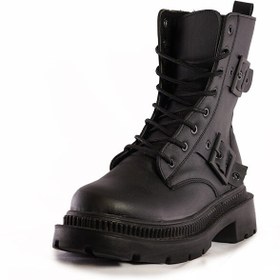 تصویر ‏بوت دوسگک ‏مشکی 