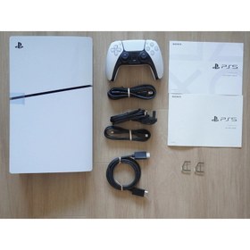 تصویر کنسول بازی PS5 SLIM 2016 دیجیتال سفارش اروپا یک ترا بایت - سفید / بدون گارانتی شرکتی PS5 SLIM EUROUP DIGITAL 1TB 2016