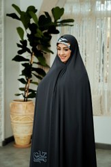 تصویر چادر مشکی ساده 