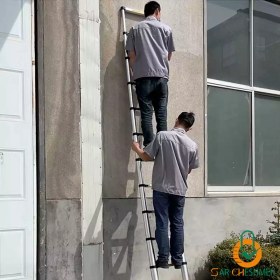 تصویر نردبان تلسکوپی یک طرفه ۲.۹ متری 