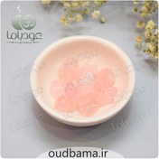 تصویر ریز سنگ رز کوارتز جذب عشق و محبت 