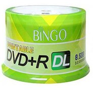 تصویر دی وی دی خام پرینتیبل بینگو بسته 50 عددی ا Bingo DVD-R Pack of 50 Bingo DVD-R Pack of 50