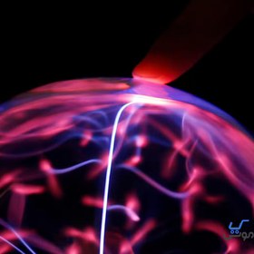 تصویر چراغ خواب گوی پلاسما 