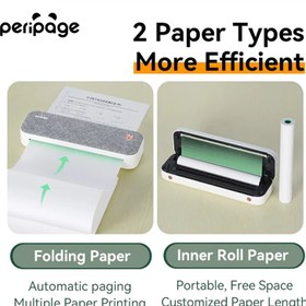تصویر چاپگر حرارتی قابل‌حمل PeriPage مدل A40 ا PeriPage A40 Portable Thermal Printer PeriPage A40 Portable Thermal Printer