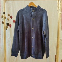 تصویر بافت رویی جلو دکمه ضخیم 