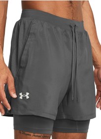 تصویر شلوارک 2 در 1 5 اینچی لانچ برند under armour Launch 5'' 2-In-1 Shorts