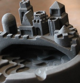 تصویر زیرسیگاری و عودسوز قلعه 