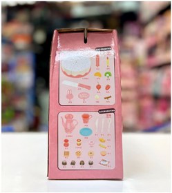 تصویر کیک تولد بزرگ ۶۲ قطعه 