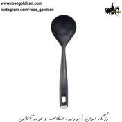 تصویر ملاقه نسوز باکالیت کرکماز مدل نورا - مشکی ا KORKMAZ Serving Spoon KORKMAZ Serving Spoon