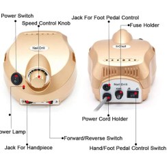 تصویر دستگاه سوهان برقی نیل دریل Nail drill اصلی 