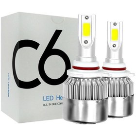 تصویر لامپ هدلایت C6 (بسته 2 عددی) 