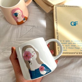 تصویر ماگ دخترانه 