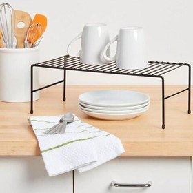 تصویر راف یک طبقه فلزی مشکی 